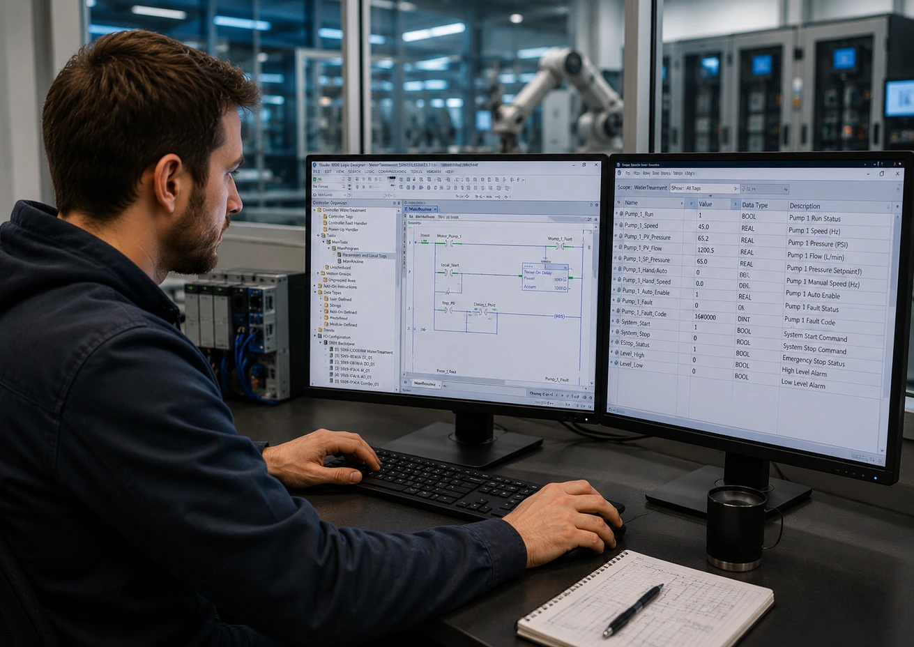 PLC, HMI & SCADA Programming