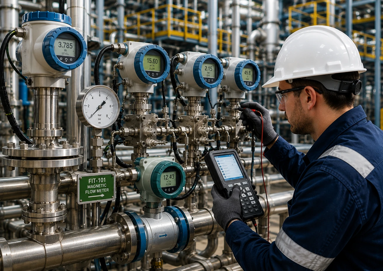 Industrial process control and instrumentation services