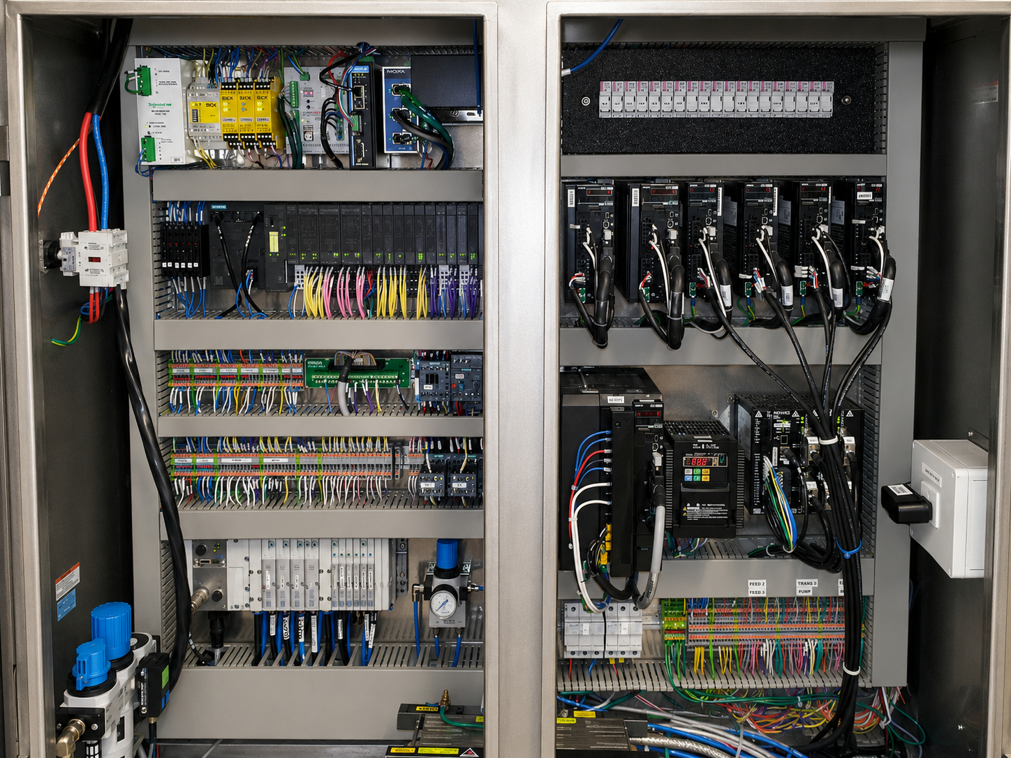 Industrial control panel design and integration services